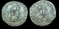 BAKTRIA, Indo-Greek Kingdom. Hermaios Soter. Circa 105-90 BC. AR Tetradrachm