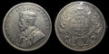 Roupie en argent George V des Indes britanniques 1920 Bombay, état SPL-Magnifique.