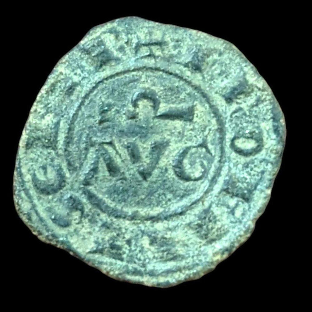 Kingdom of Sicily BRINDISI FREDERICK II FEDERICO 1242AD DENARO