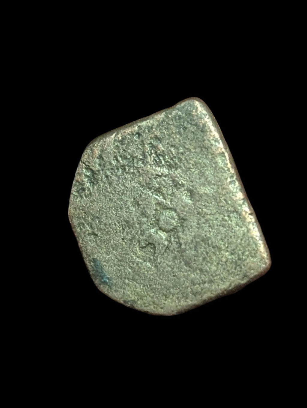 INDE ANCIENNE Magadh Janapada CERF Symbole Pièce en argent à poinçon 400 av. J.-C.
