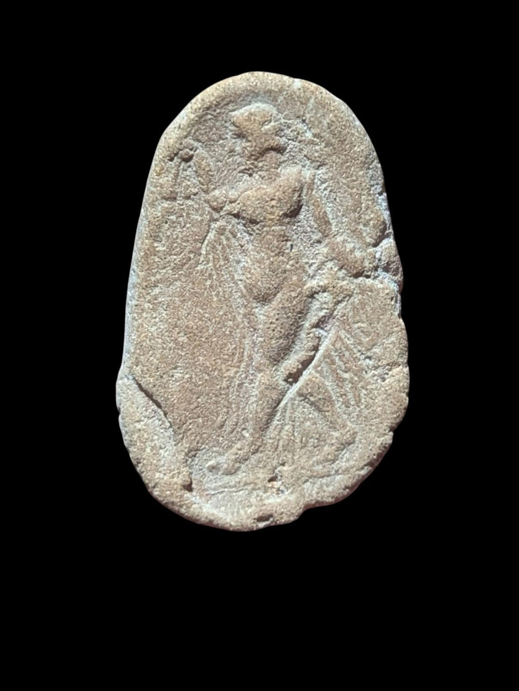 Ancient Greek / Roman Circa 1st-3rd centuries AD. Terracotta token.