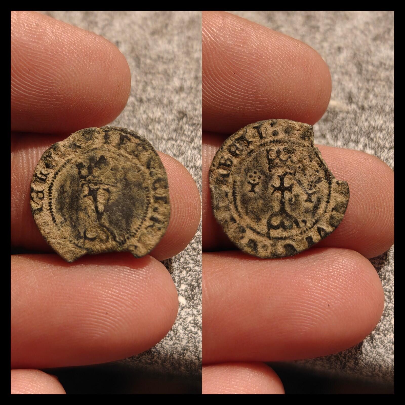 Rois Catholiques, 1 Blanca, Monnaie médiévale, Atelier de Cuenca. Espagne † 1497 -1566
