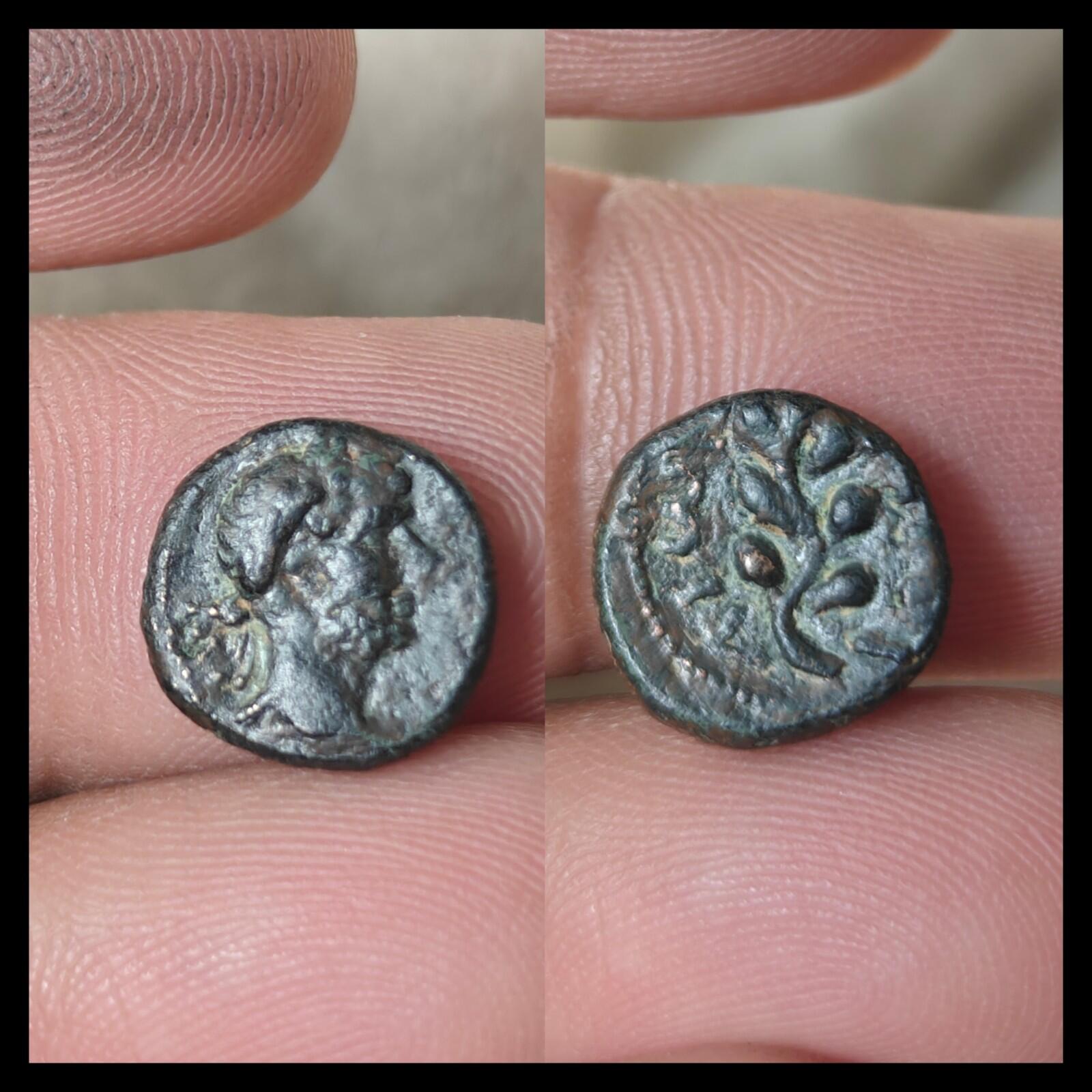 Ancient Roman seleucis & PIERIA Pseudo Autonomous Issue Of Time Of NERVA Rare