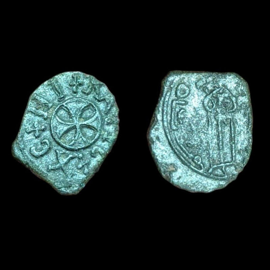 Norman conquest of Sicily. Follaro - Ruggero II  1130-1154. Æ