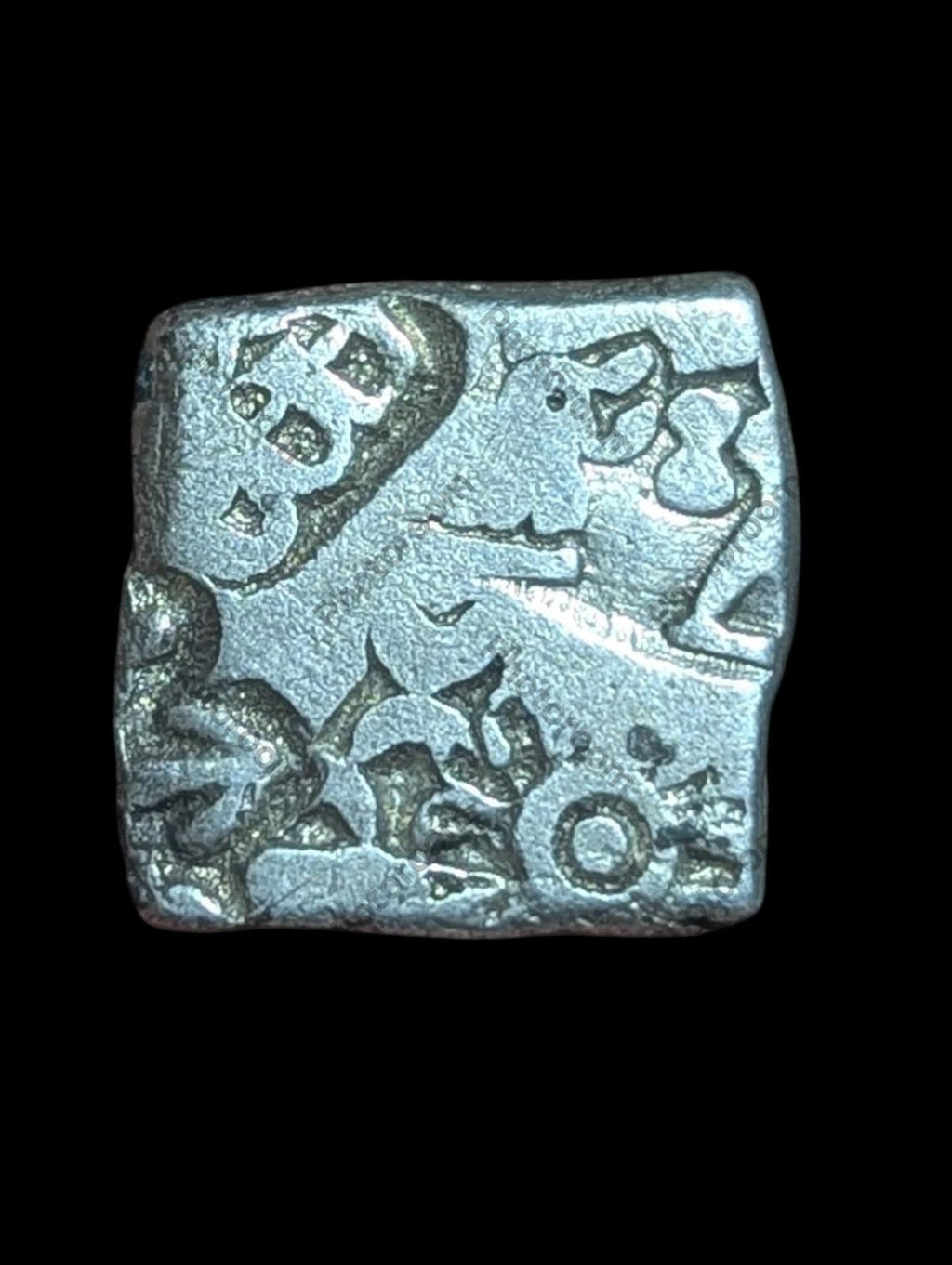 INDUS CIVILIZATION Magadha Janapada PunchMark Silver Coin 300BC 🐘 Elephant