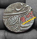 India-Sikh Empire silver coin of Maharaja Ranjit Singh Old NANAK Sahi Rupee