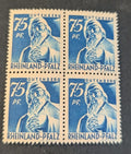 1947, Französische Zone Rheinland Pfalz, 13 PF I WWII