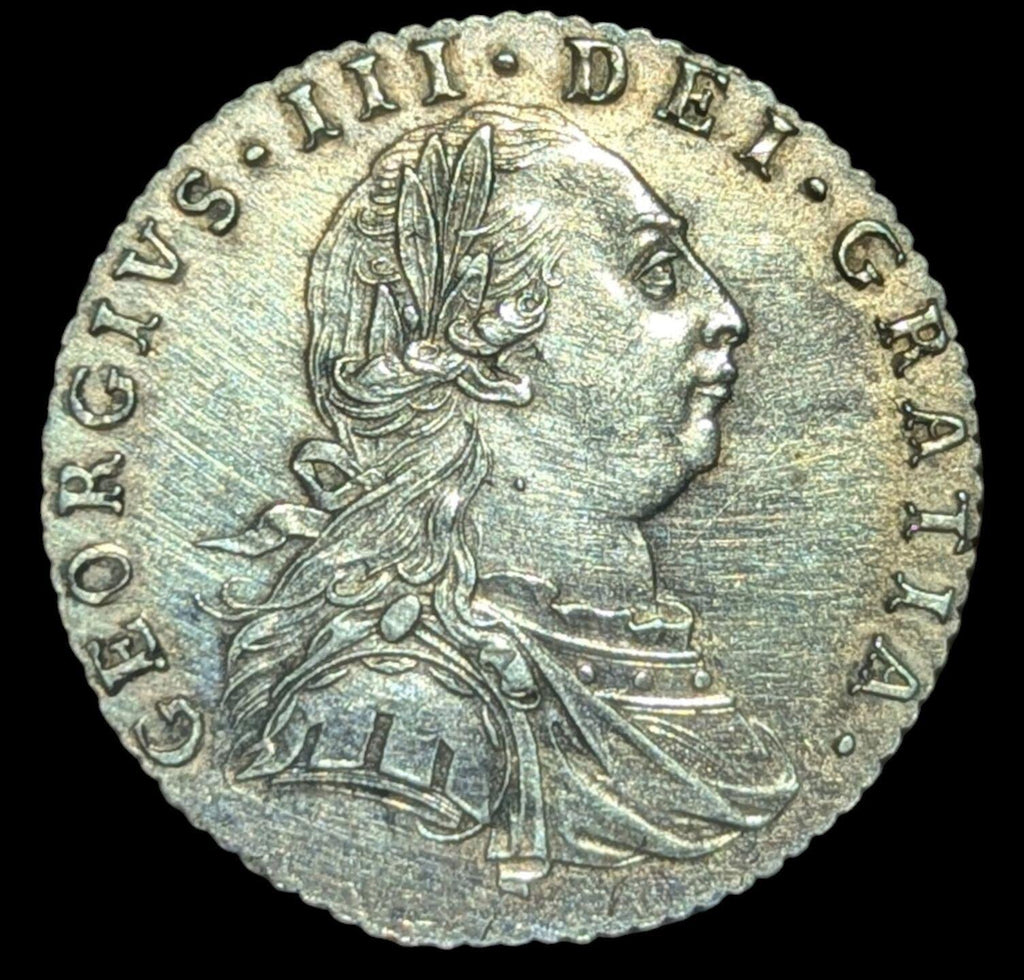 Grande-Bretagne : George III 6 Pence 1787 Wow Grade