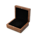 Black walnut solid wood gold and silver coin brooch commemorative coin badge packaging wooden box