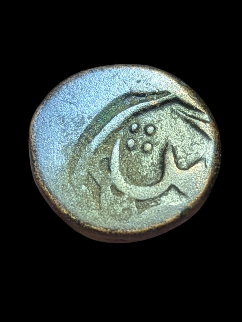 FALUS AFGHAN ISLAMIQUE CIVIQUE EN CUIVRE AE Barakzai, monnaie civique locale rare Zeno#140056