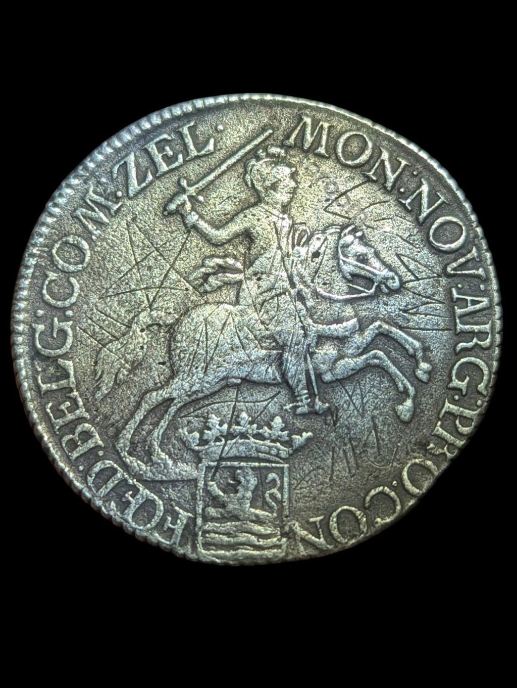 NETHERLANDS. Zeeland Ducaton, 1769 Rare 31.8 G