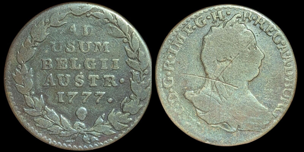 Austrian Netherlands, Maria Theresa, 2 Liards, 2 Oord, 1778 Coin