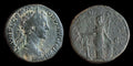 EMPEROR COMMODUS Ancient Roman Coin Sestertius 179AD MINERVA - RIC1599
