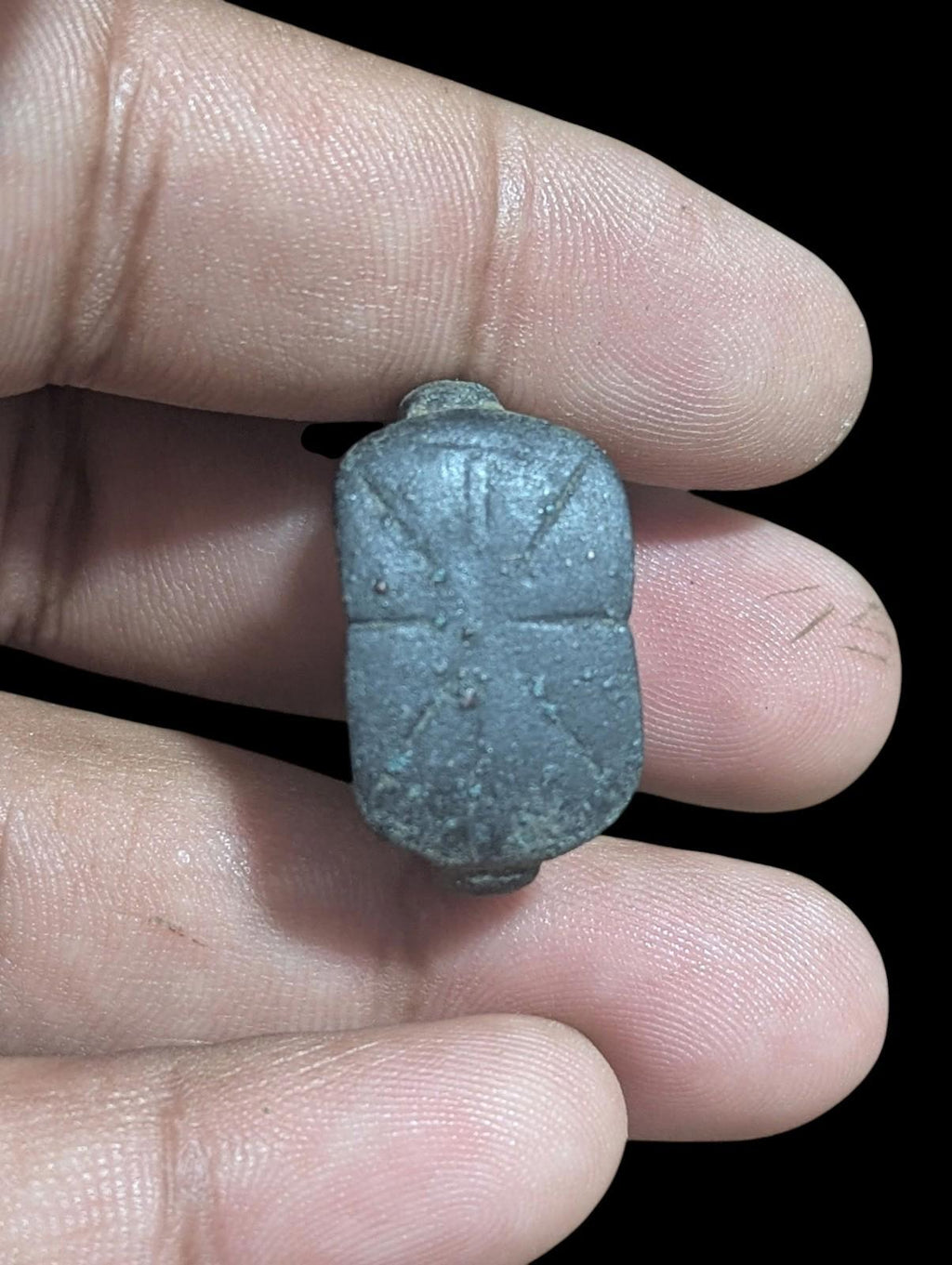 Ancient Greek / Roman / Byzantine Silver ring Warrior Circa 100 BC To 1 AD
