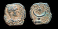 MESOPOTAMIA. Carrhae. Caracalla (198-217). AE16, 4.5g. Rare Star & Crescent