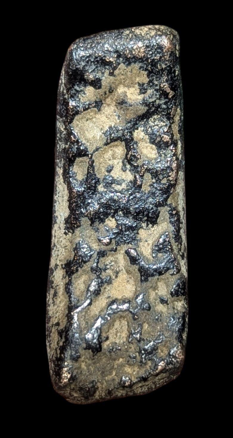 ⭐INDIA⭐. Ancient GANDHARA JANAPADA Authentic OLD 600 B.C Coin Debased Bent Bar