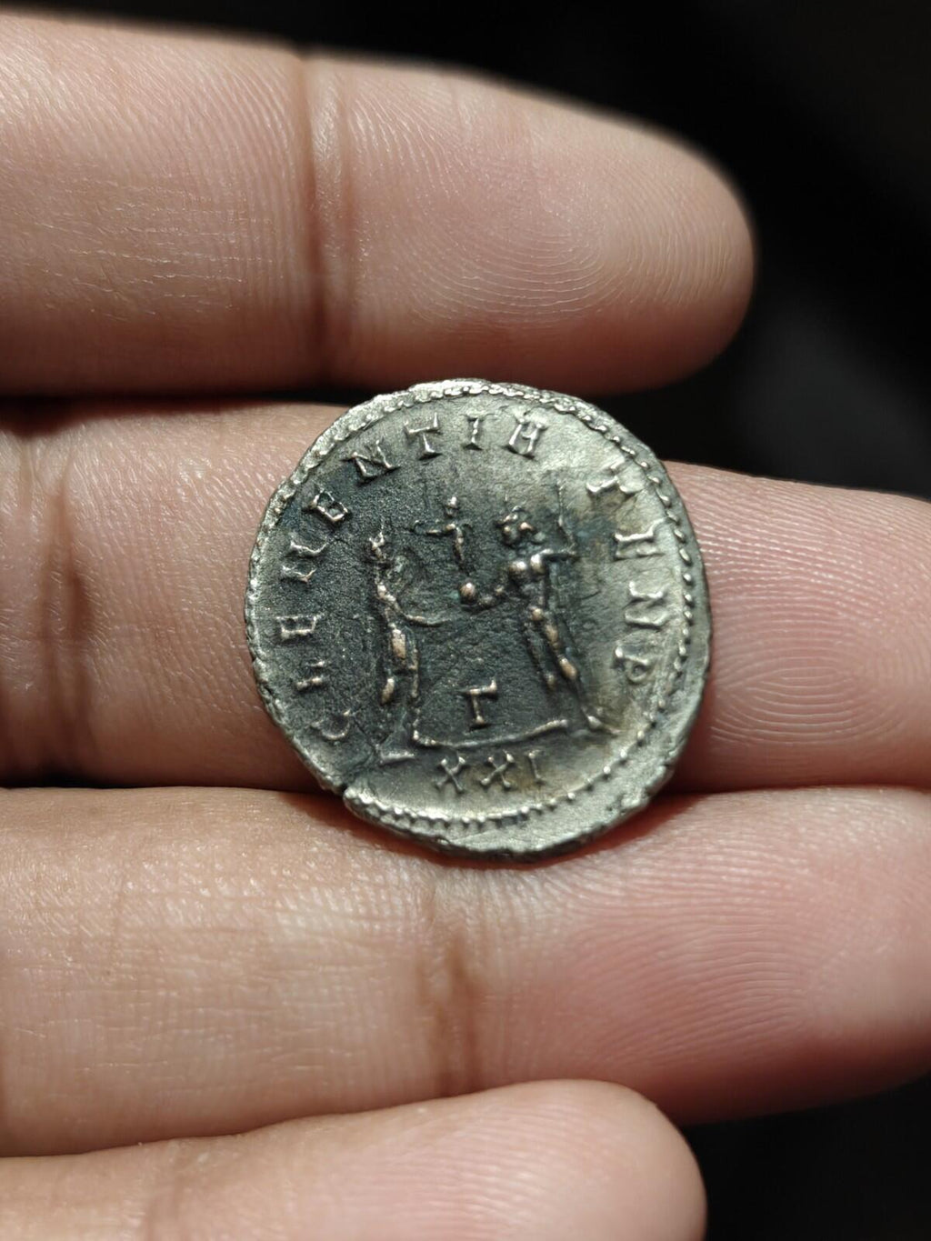 Diocletian 287 AD Antoninianus Roman Empire CONCORDIA TEMP Rare Coin