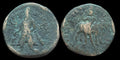 india kushan empire Vima Kadphises Ae Tetradrachm  Circa 100-127A.d. Siva/bull