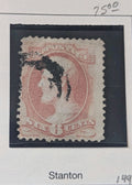 US STAMP SCOTT #148 Nice Deep Cancellation MNG