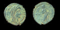 Ancient Roman coin. Divus Constantine I AD 337. Follis Æ 15 mm.