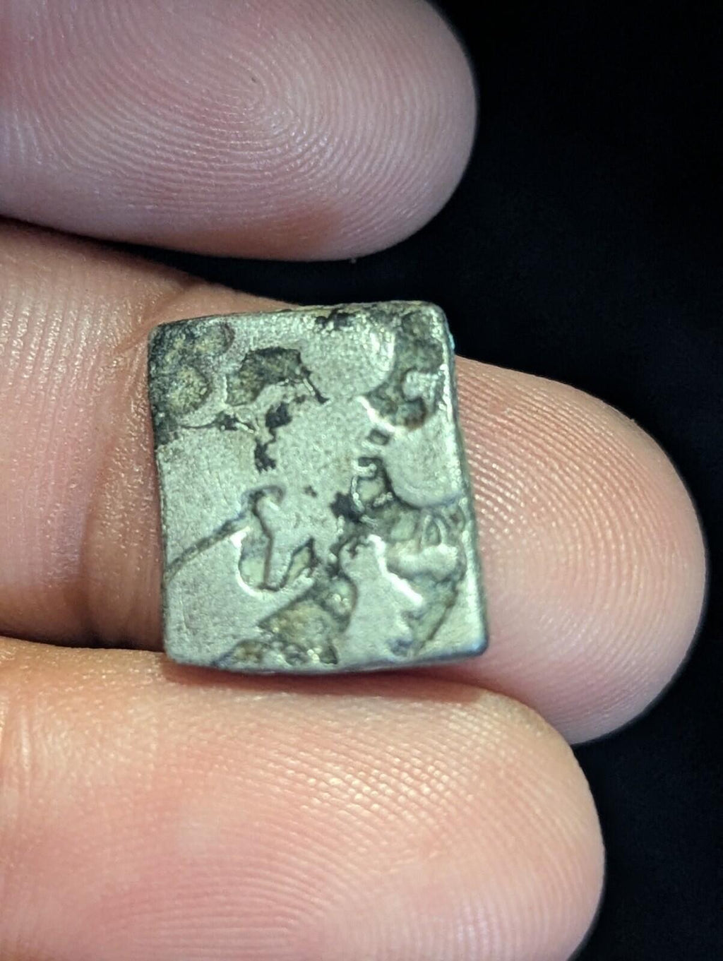India ⭐ INDUS Valley Mayuriyan Punch ⭐ silver Coin 300 BC.'.