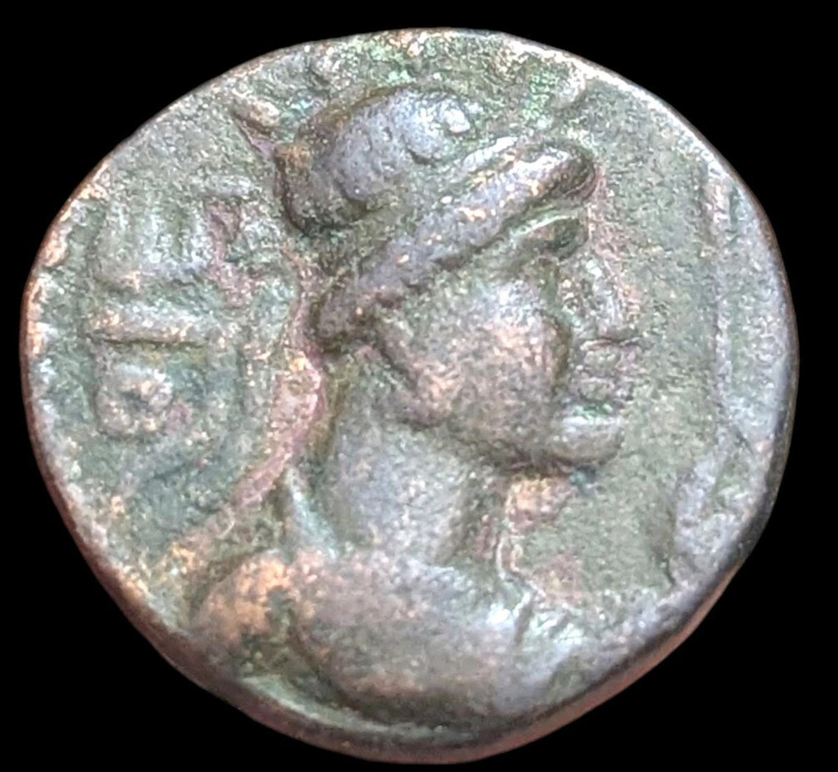 Tétradrachme du Kushan Soter Megas indien, bronze de HAUTE qualité, 20 mm