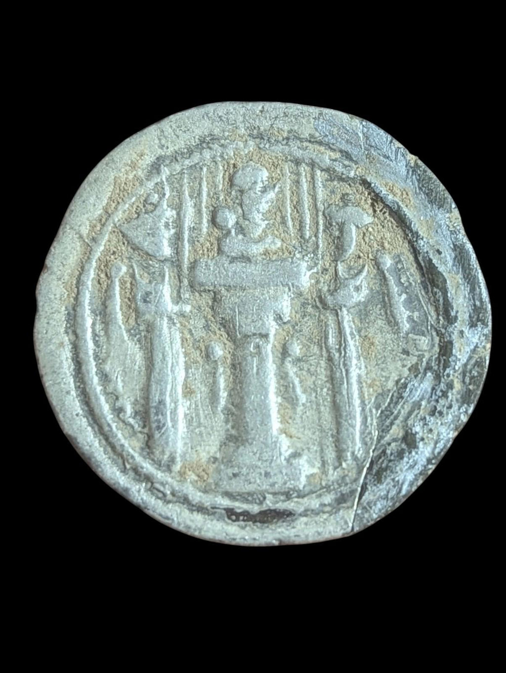 383-388 AD Sasanian Empire Silver Drachma Shapur III