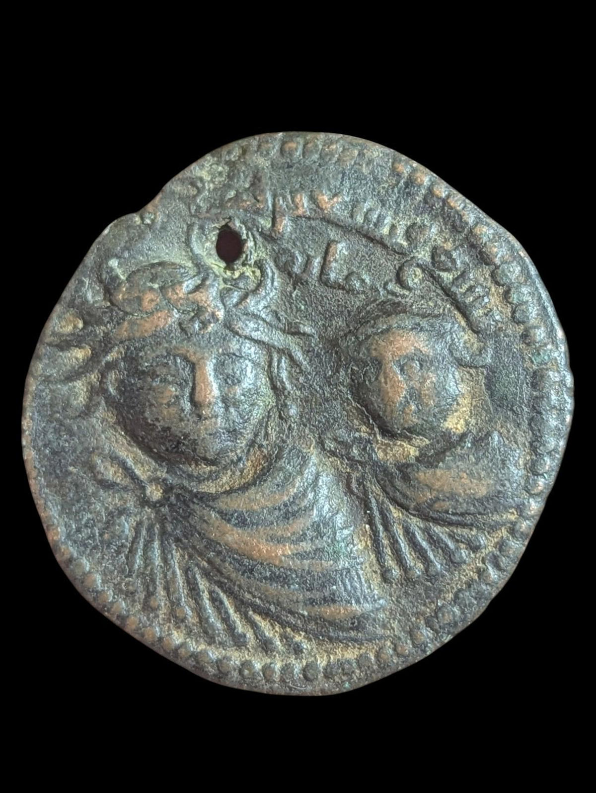 Artukides islamiques de Mardin Qutb al-Din Il-Ghazi II, monnaie 1176-1184, dirham AE RR!