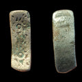 ⭐INDIA⭐. Ancient GANDHARA JANAPADA Authentic OLD 600 B.C Silver Bent Bar.*"