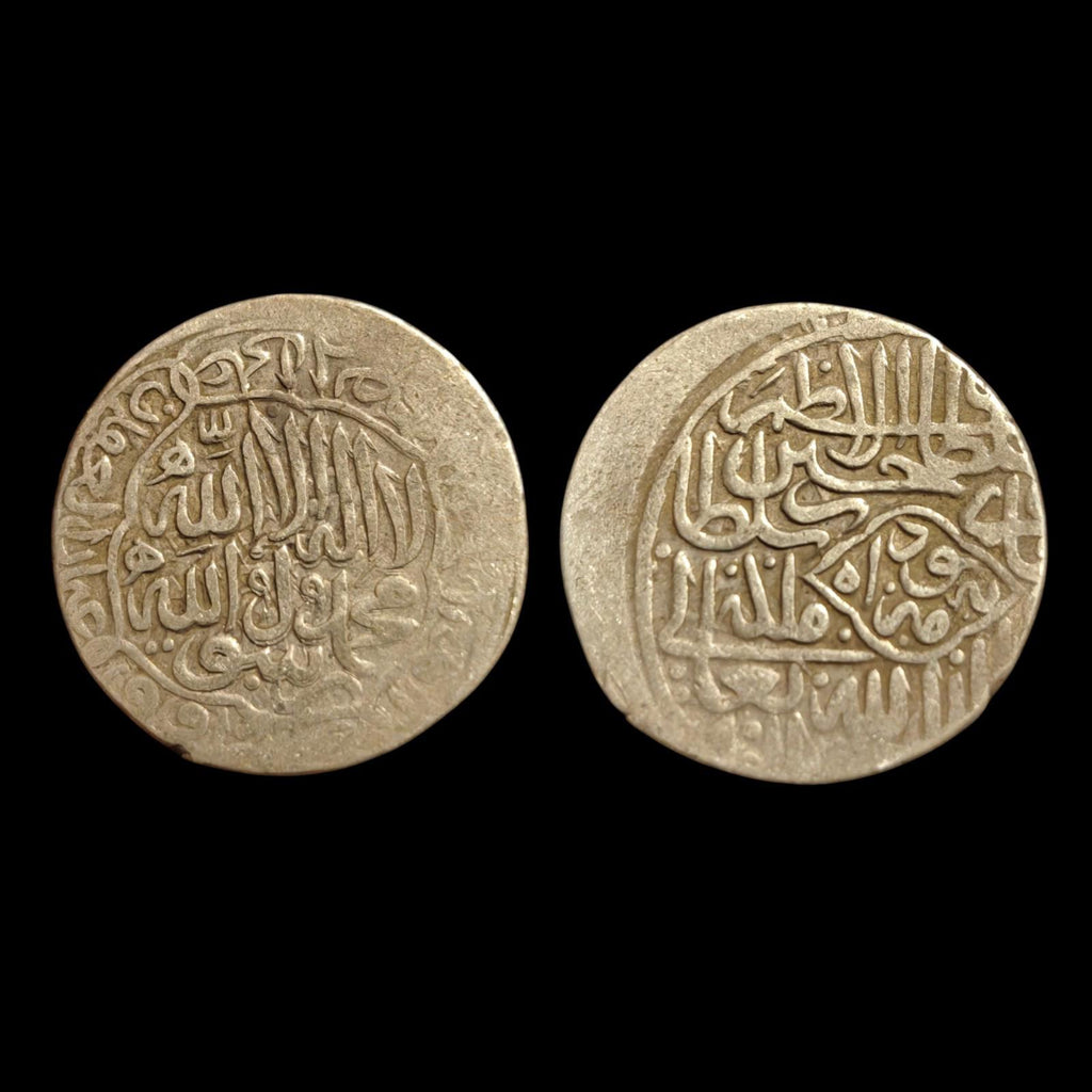 ISLAMIC, TIMURID. SILVER TANKA. SULTAN HUSAYN, 1469-1506 AD. HERAT MINT.