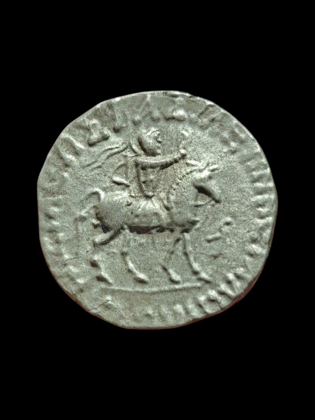ROIS INDO-SCYTHES. Azès Ier. Vers 58-19 av. J.-C. Tétradrachme en argent (AR)