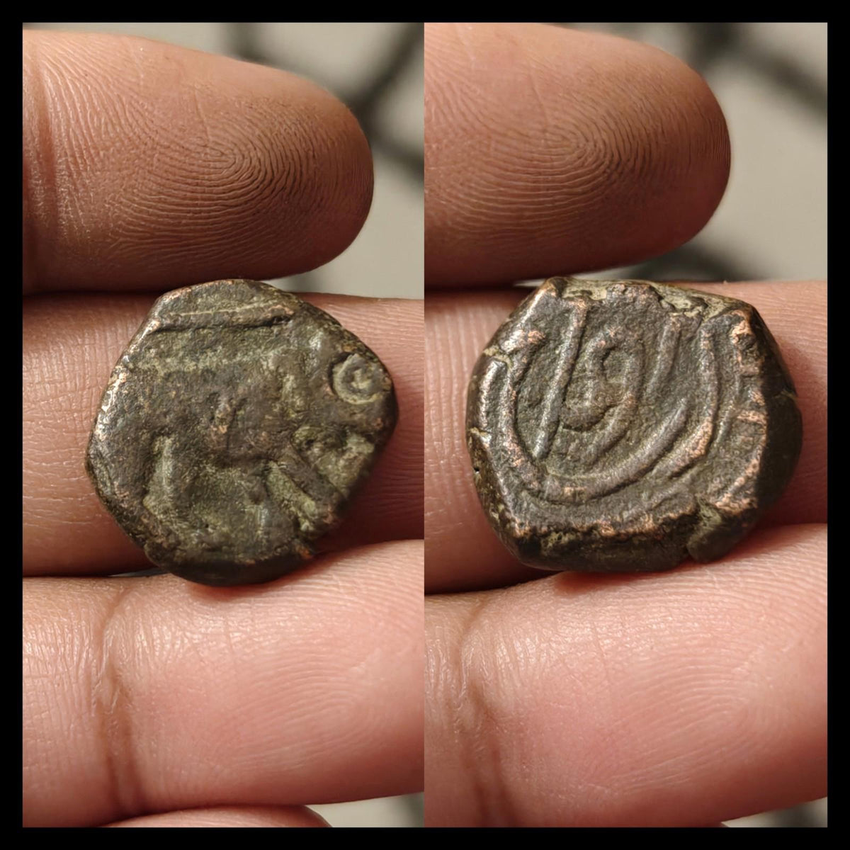 India  Punjab Sikh Empire, KM D102, AE Billyshahi Paisa, Derajat, AH1246 Rare: