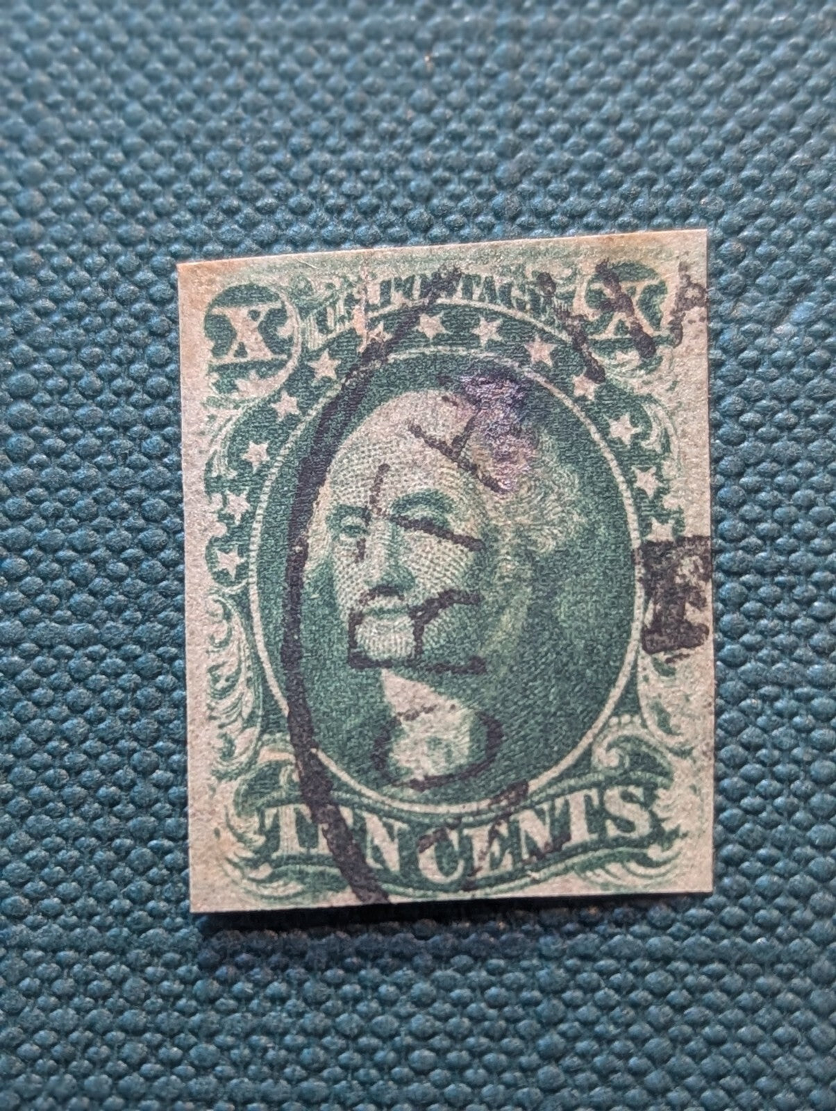 USA Scott #13 10ct Type I Used CV $900