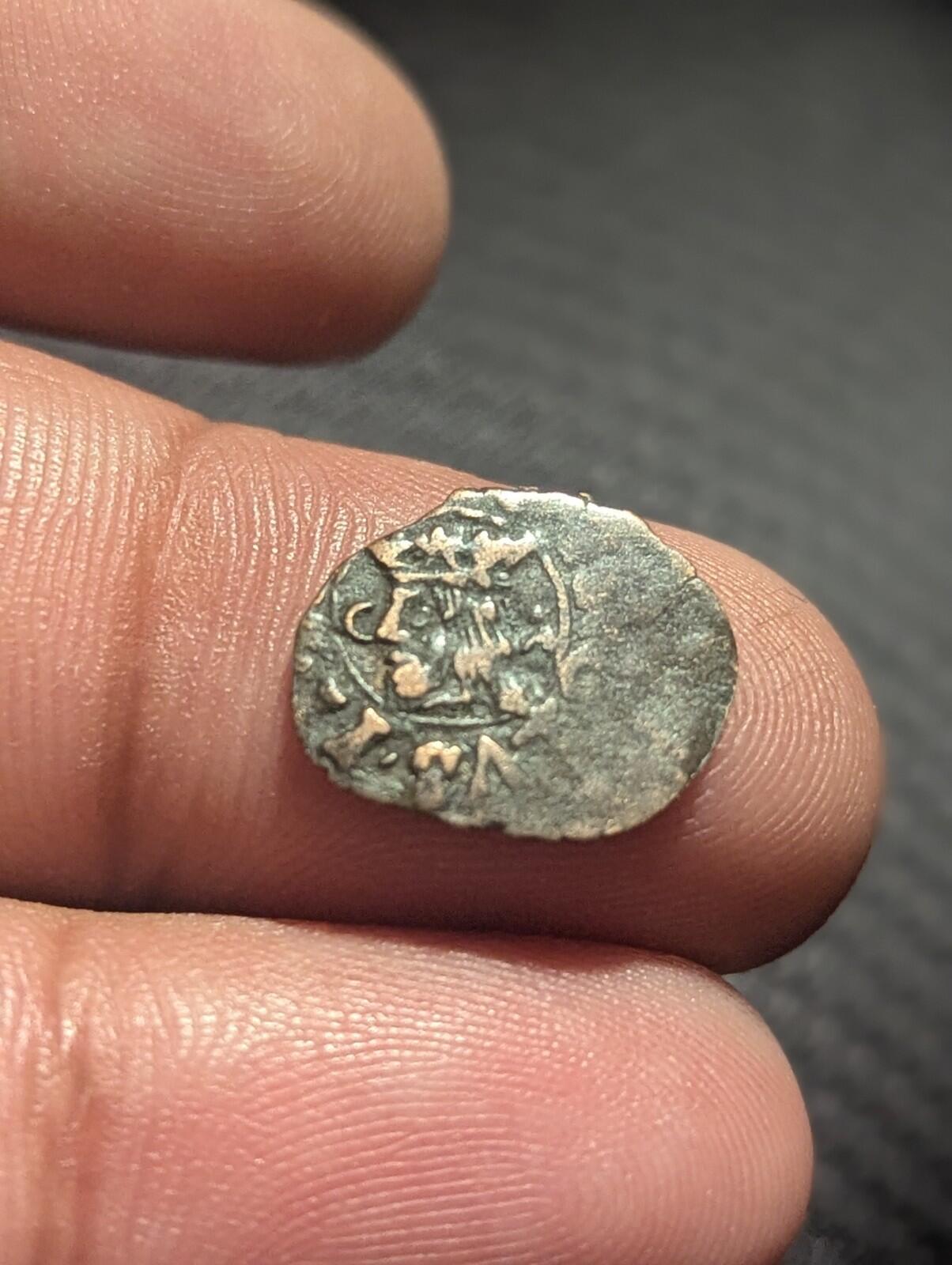 Denier 1670 CA Zaragoza Mint Spain Kingdom of Aragon Spanish states 1670 dener