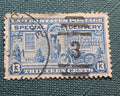 SCOTTT #E17 US STAMP 1944 13c SPECIAL DELIVERY USED STAMP