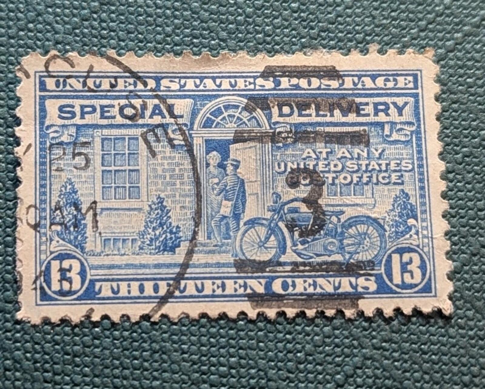 SCOTTT #E17 US STAMP 1944 13c SPECIAL DELIVERY USED STAMP