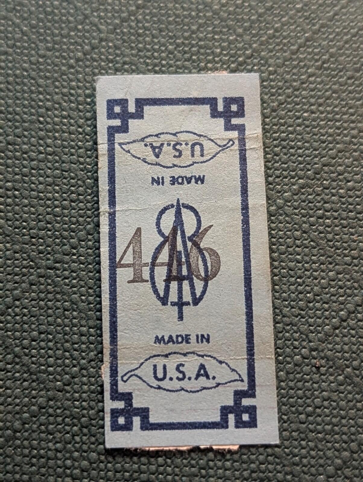 cigarette stamp  A T C  made in U.S.A Rare