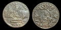 Authentic Sikh Religious  AKAL SAHIB GURU NANAK JI Token 180-200 Yr old*