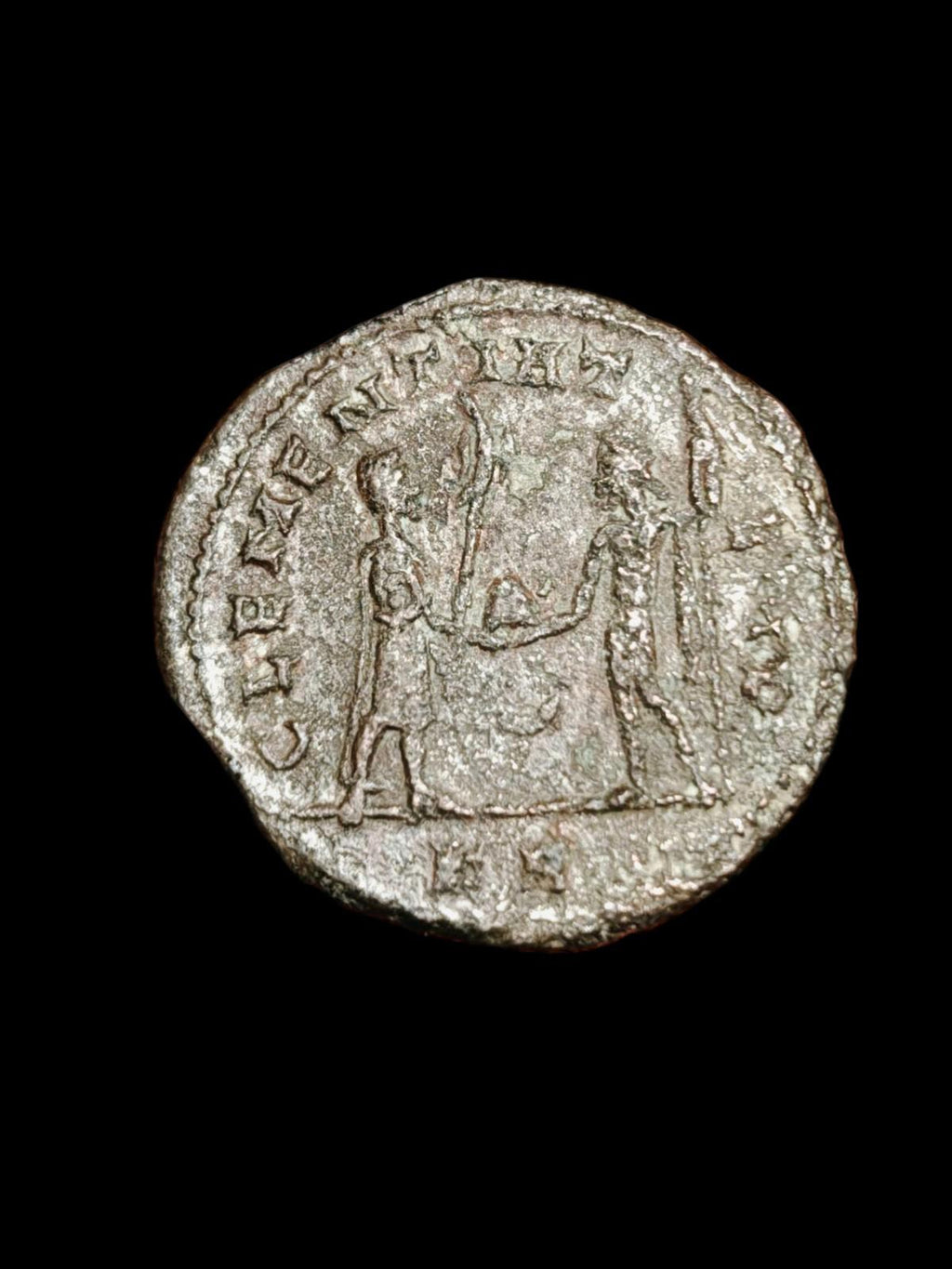 Roman Imperial Probus CLEMENTIA TEMP π XXI Silvered Bronze Antoninianus