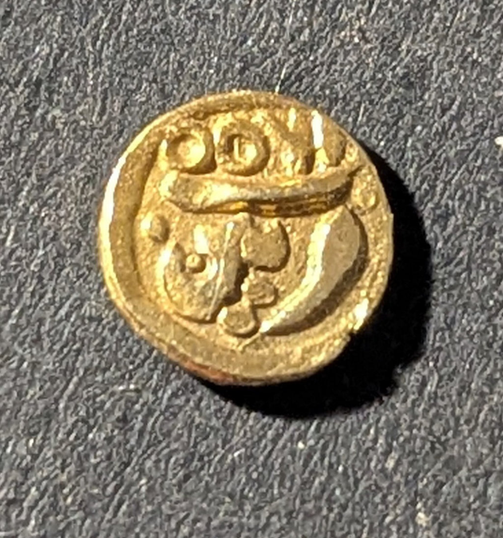 INDIA - INDEPENDENT KINGDOMS, MYSORE, TIPU SULTAN, GOLD FANAM