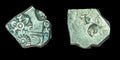 India Bengal INDUS Valley Mayuriyan Punch silver Coin 300 BC