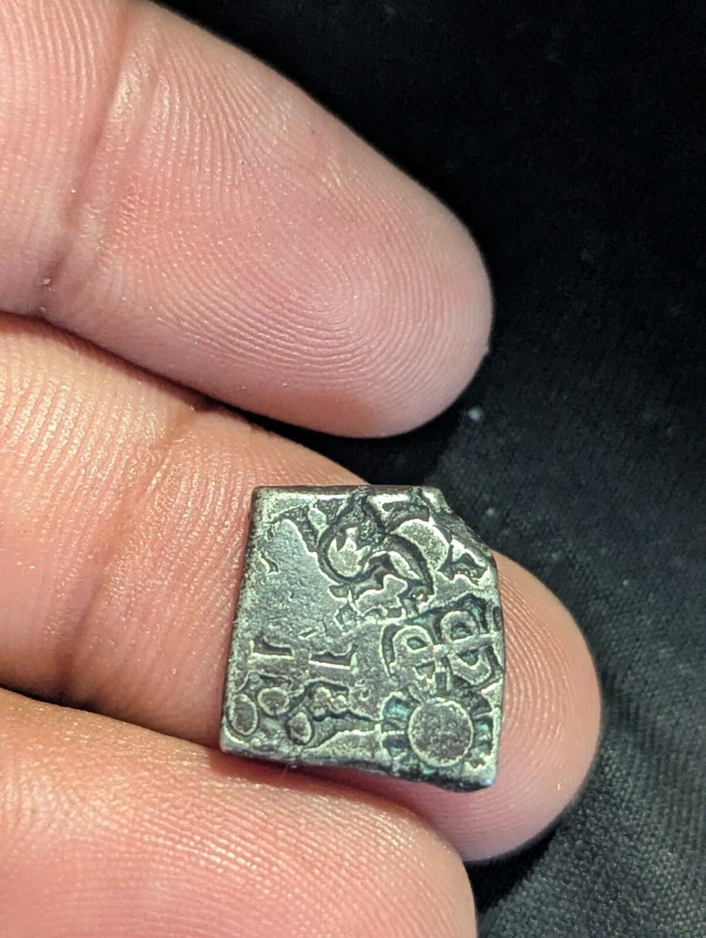 India ⭐ INDUS Valley Mayuriyan Punch ⭐ silver Coin 300 BC.!!