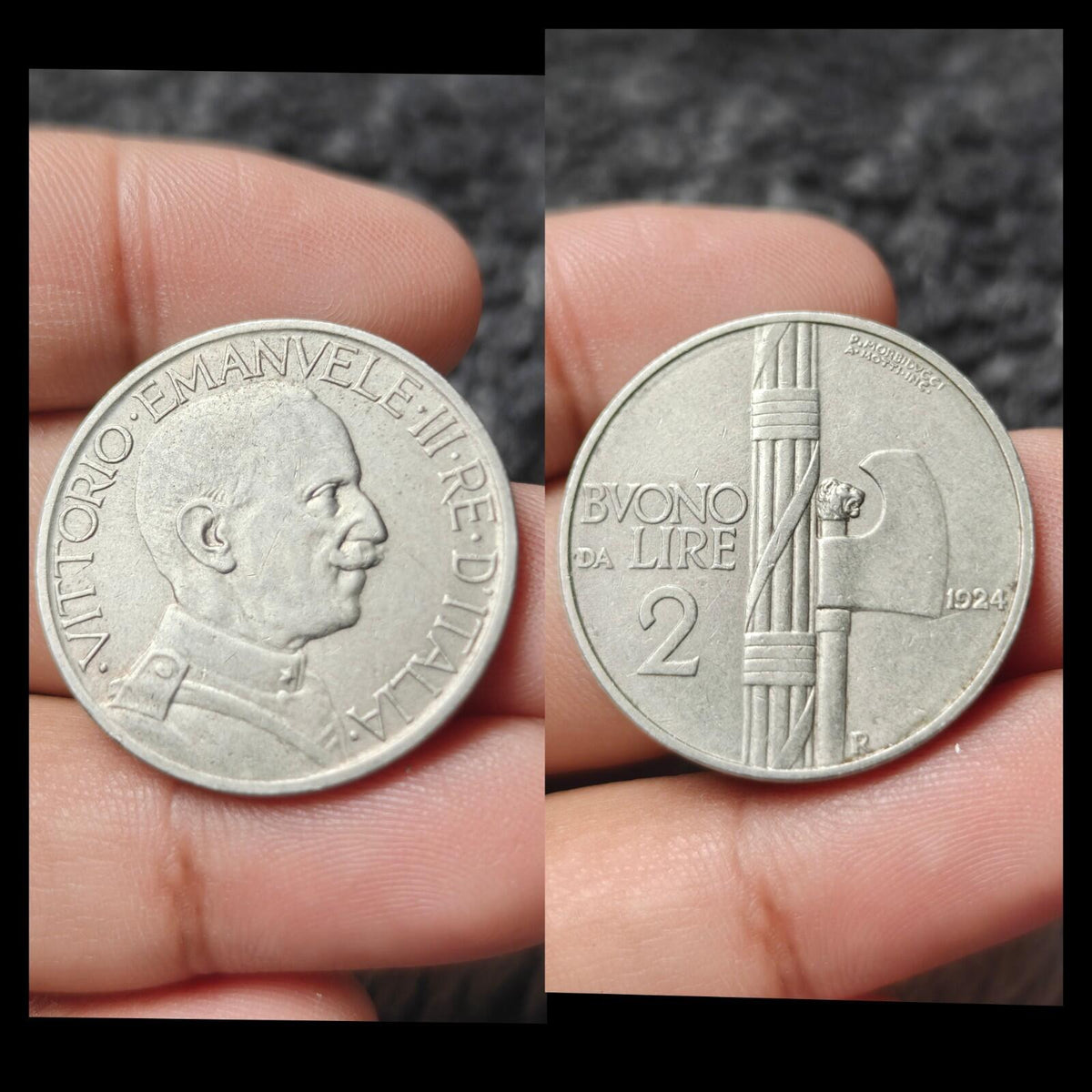 1924 ITALIE 2 LIRES - Excellente pièce non circulée