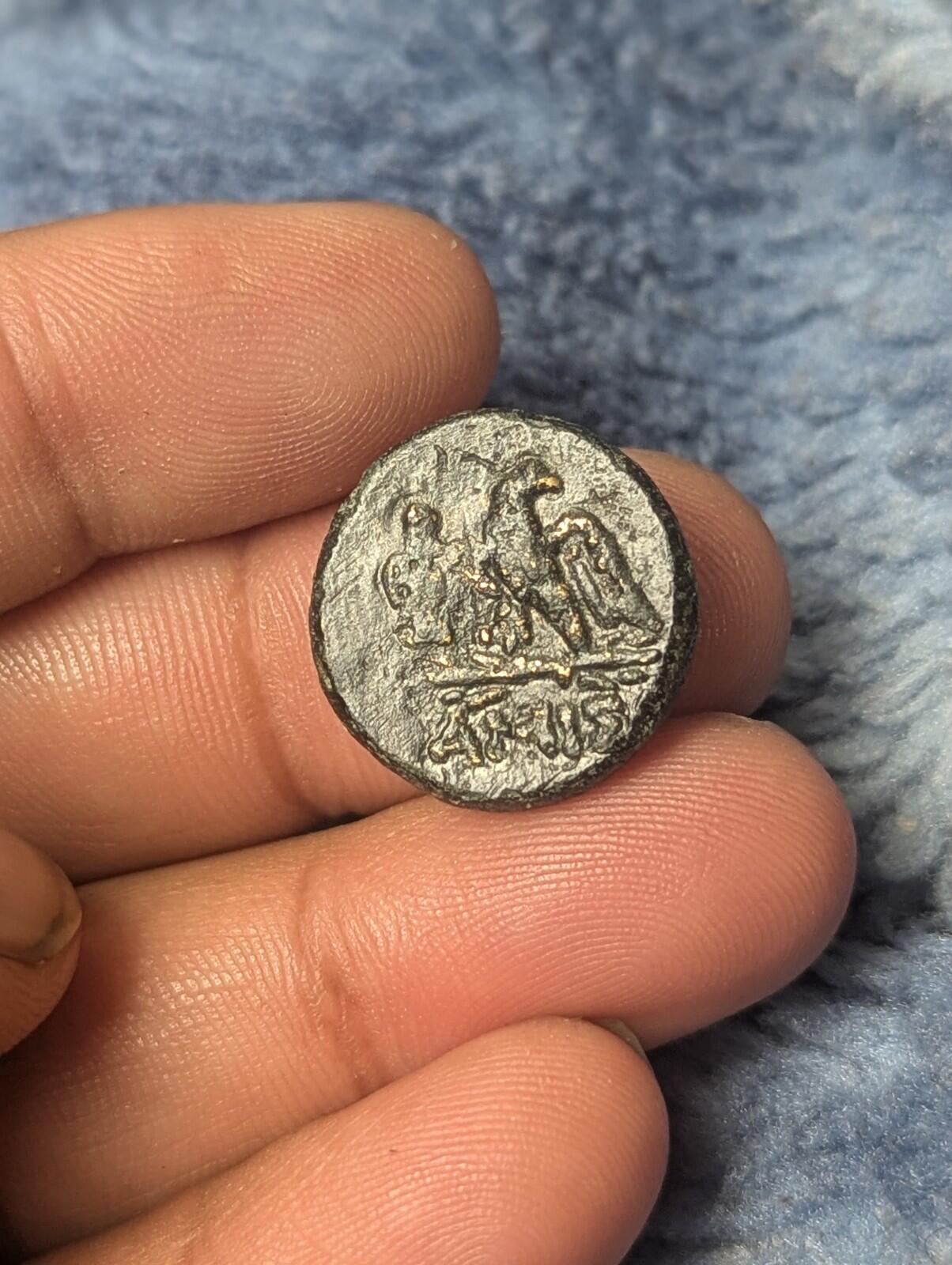AMISOS in PONTUS MITHRADATES VI the GREAT Time Zeus Eagle Greek Coin