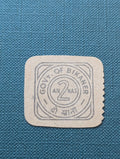RARE INDIA GOVERNMENT OF BIKANER STATE 2 ANNAS CASH COUPON WWII Emergency WII
