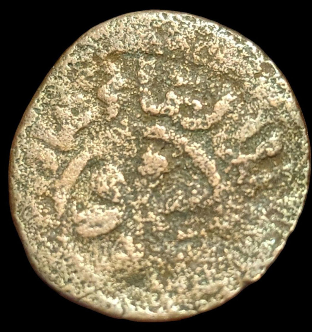 ISLAMIC, Mamluks. al-Salih Imad al-Din Isma'il. AH 743-746 / AD 1342-1345. Æ Fal