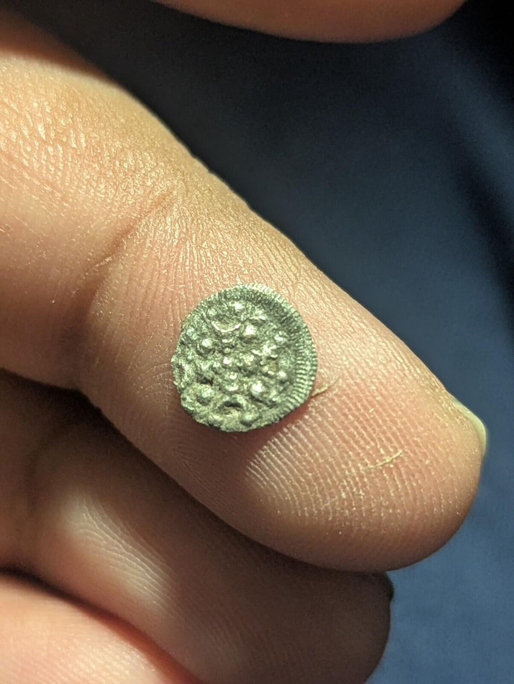 Arpad Dynasty; Béla II of Hungary. 1131-1141; AR Denar; 11-12mm; 0,2gr Very Rare