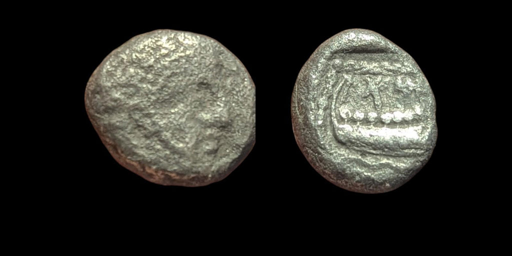 Phoenicia, 1/3 Stater, 420-400 BC, Arados, Silver, HGC:10-40, Rare, 2.8g
