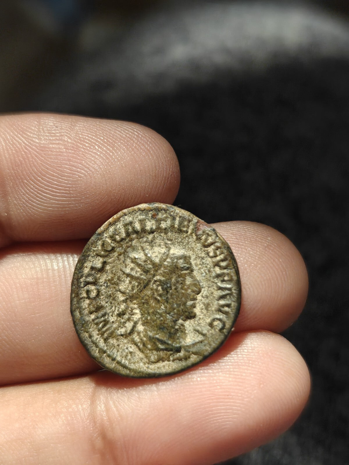 GALLIEN Authentique Ancienne Monnaie Romaine Véritable de 260 ap. J.-C. avec LA DÉESSE DE L'ORIENT