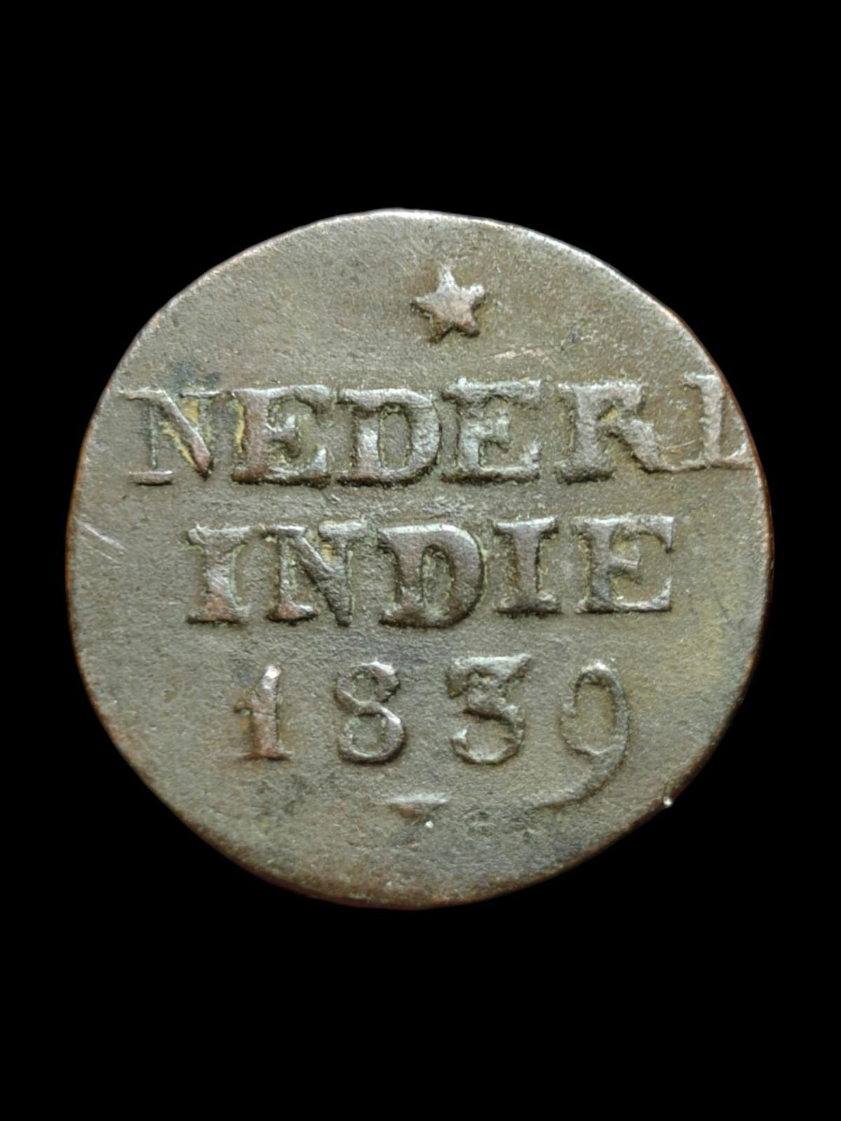 NETHERLANDS INDIES 1839 J 1 CENT